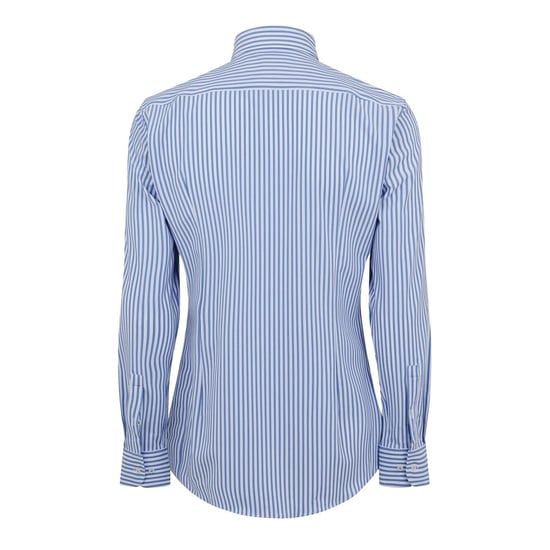 Men's Boss Long Sleeve Regular Fit Shirt in Past Blue - Image 2