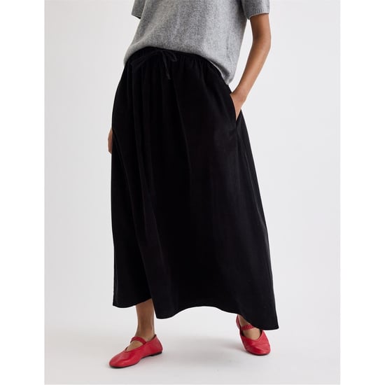 Women's Nobodys Child Npls Maxi A-Line Skirt in Black - Image 2