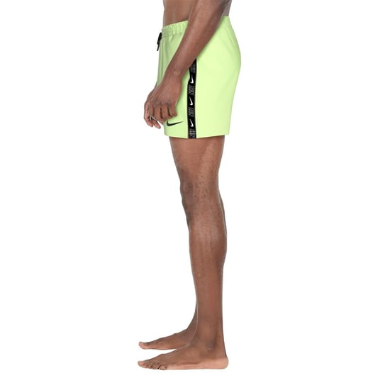 Men's Nike Tape Shorts in Barely Volt - Image 4