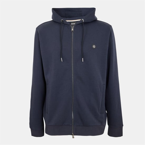 Men's Boss Hbb Cspence Zip Hoodie in .Dark Blue - Image 1