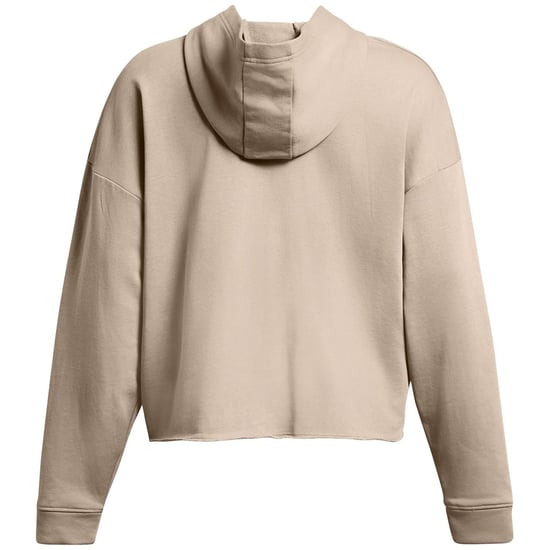 Women's Under Armour Armour Ua Rival Terry Os Hoodie Hoody in Brown - Image 2
