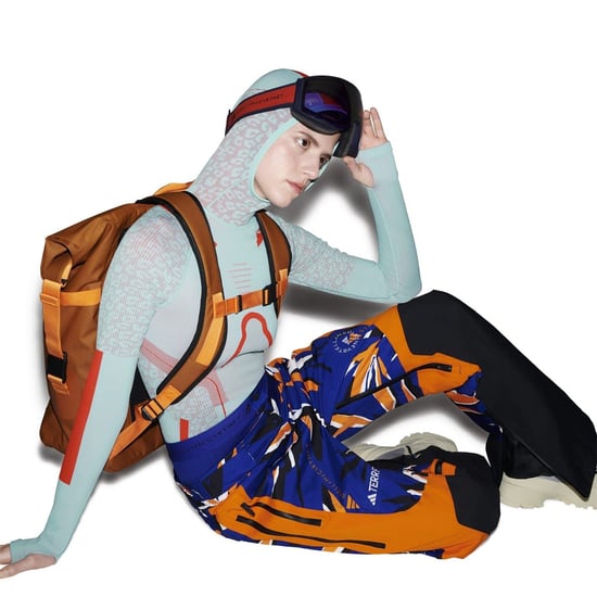 Women's adidas Abstract Patterned Regular Fit Ski Pants in Mystery Ink - Image 4