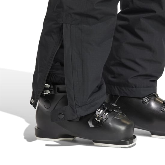 Women's adidas Xperior 2L Insulated Waterproof Zipped Hem Ski Pant in Black - Image 6