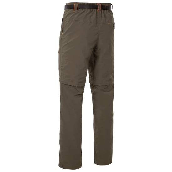 Men's Trespass Ryne B Zipped Pocket Solid Cargo Pants in Olive - Image 2
