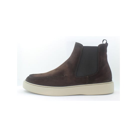 Giorgio 29116 donkerbruin suède boots met rubber zool - Image 1