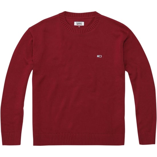 Women's Tommy Jeans Jeans Classic Sweater in Ruby - Image 1