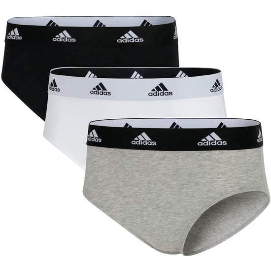 Women's adidas 3 Pack Logo Print Bikini in Assorted - Image 1