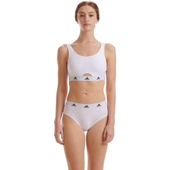 Women's adidas 3 Pack Logo Print Bikini in Assorted - Image 2