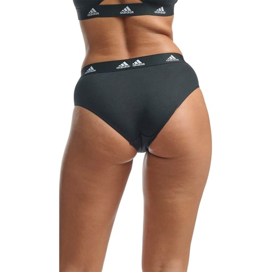 Women's adidas 3 Pack Active Comfort Cotton Brief in Black - Image 5