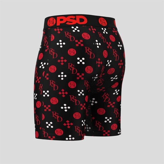 Men's PSD Underwear Warface Lux Red in Multi Print - Image 3