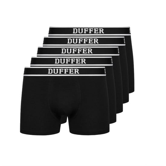 Men's Duffer Eastn 5pk Boxer in Black - Image 1