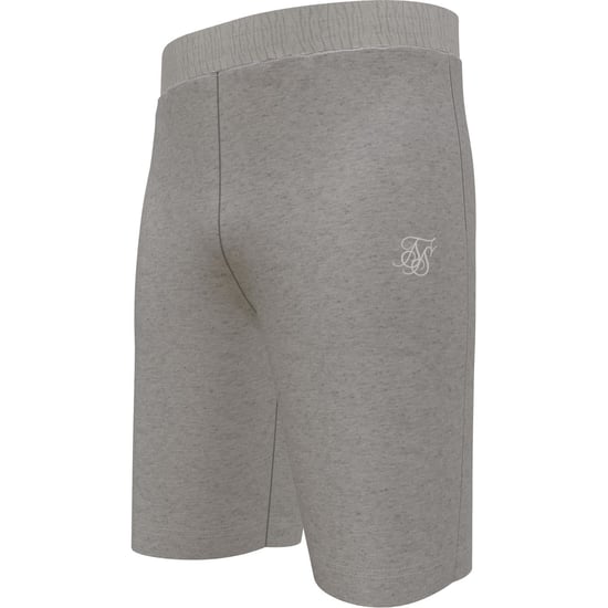 Men's SikSilk Fleece Sweat Shorts in Grey Marl - Image 3