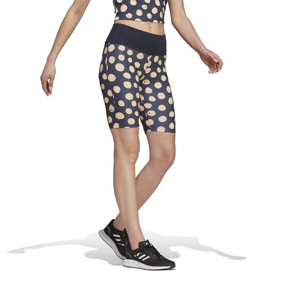 Women's adidas Farm Biking Athletic Shorts in Legend Ink - Image 4