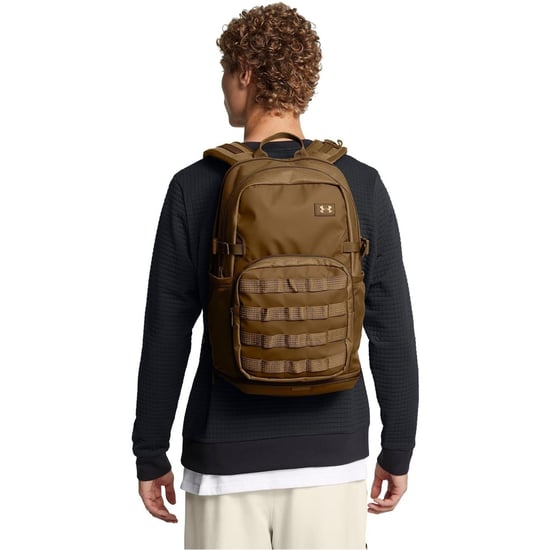 Accessories Under Armour Triumph Laptop Backpack with Mesh Pocket in Brown - Image 3
