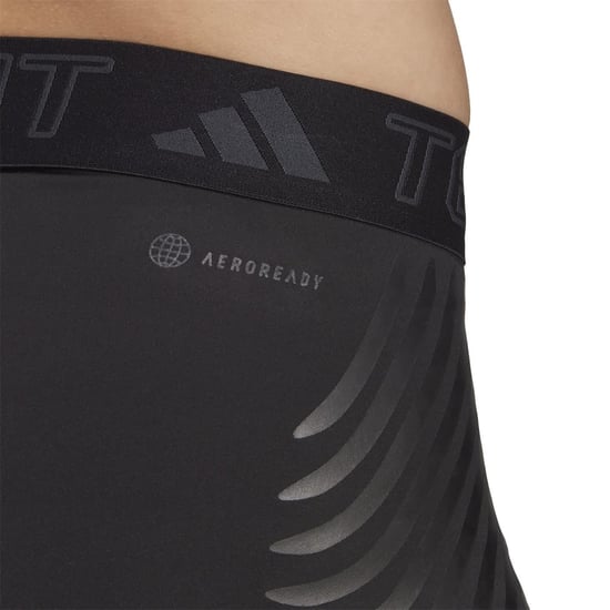 Men's adidas Tf Control Graphic Print Leggings in Black - Image 3