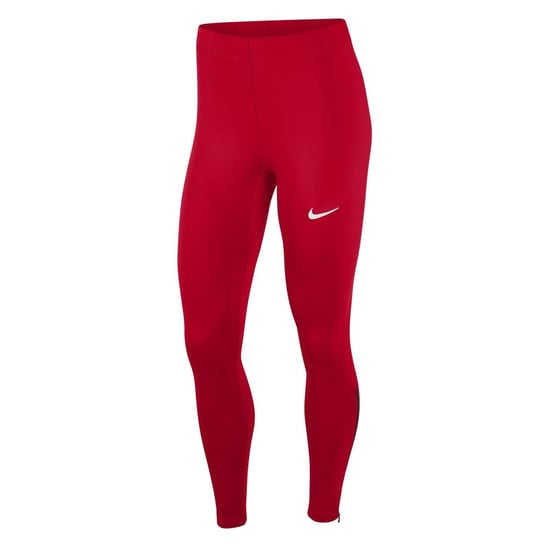 Women's Nike Full Length Solid Patterned Leggings in University Red - Image 1