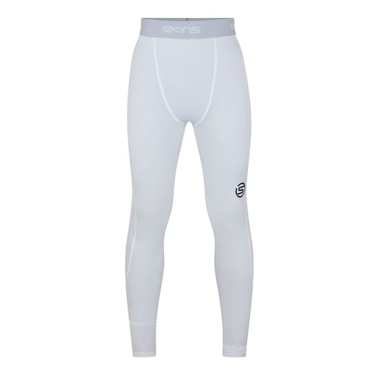 Men's Skins Sr1 Lg Tights in White - Image 1