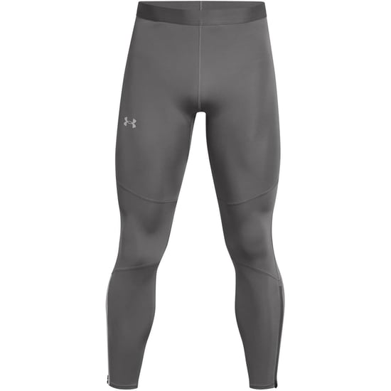 Men's Under Armour Launch Solid Patterned Leggings in Grey - Image 1