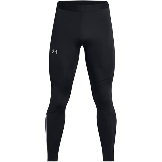 Men's Under Armour Launch Solid Patterned Leggings in Black - Image 1