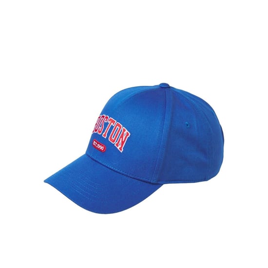 Accessories Jack and Jones Jacportland Lettering Curved Brim Dad Cap in Nautical Blue - Image 1