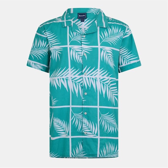 Men's Bench Shirt Ss Rafil in Sea Green - Image 1