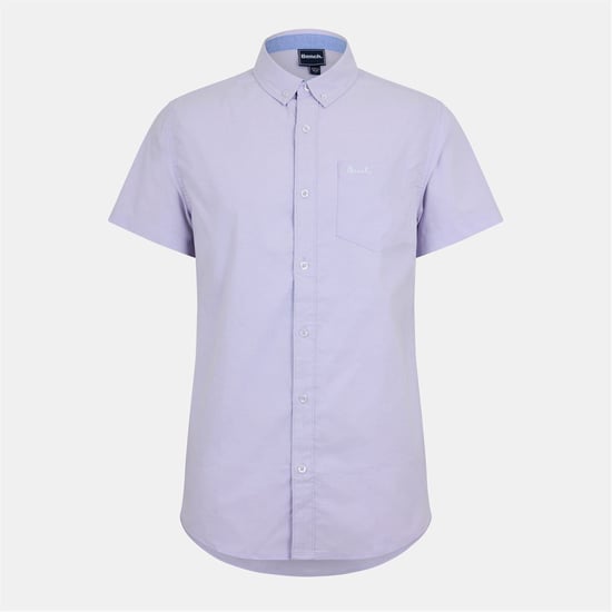 Men's Bench Shirt Ss Bowdn in Lilac - Image 1