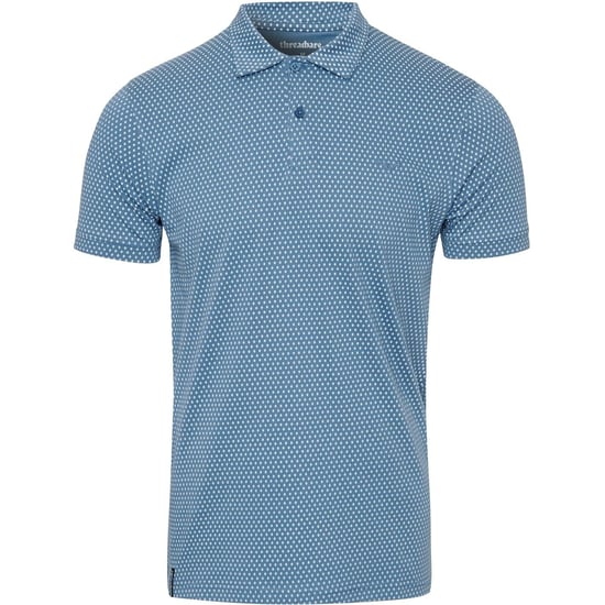 Men's Threadbare 3 Pack Regular Fit Short Sleeve Polo Shirt in Multi - Image 3