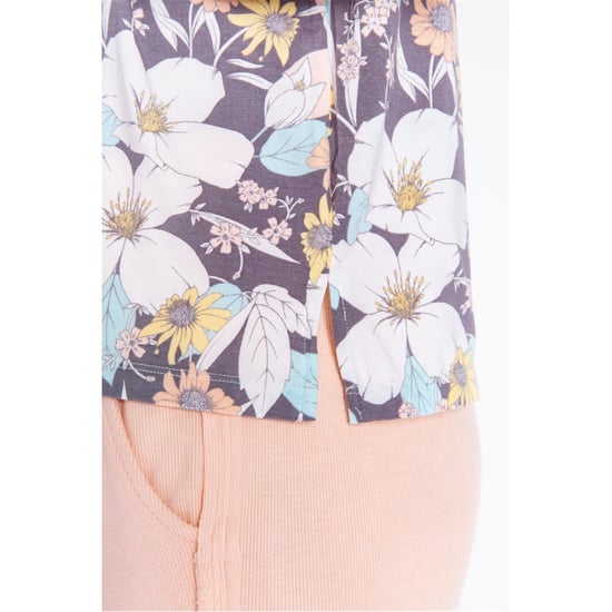 Women's PJ Salvage Salvage Floral Shirt in Multicolour - Image 3
