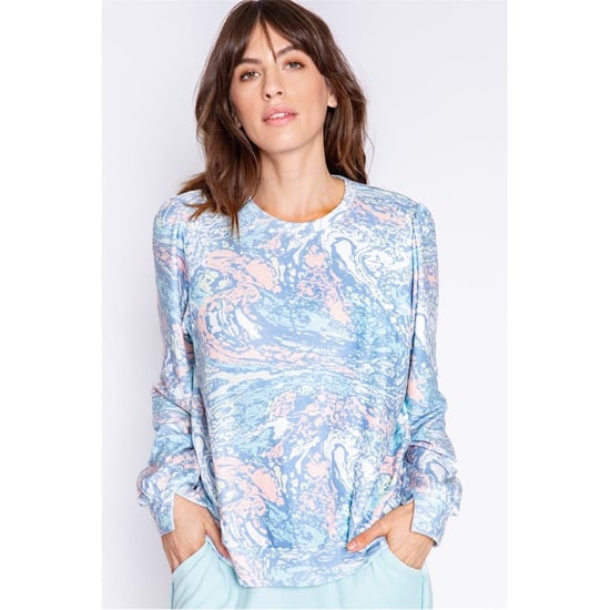 Women's PJ Salvage Salv Tie Die Watercolour Shirt in Multicolour - Image 3