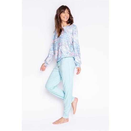 Women's PJ Salvage Salv Tie Die Watercolour Shirt in Multicolour - Image 5