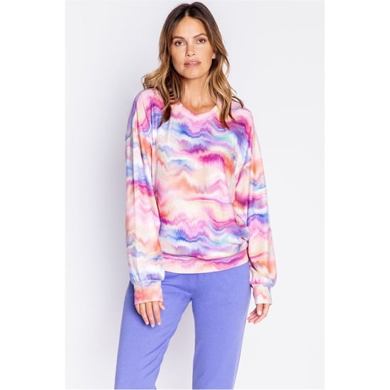 Women's PJ Salvage Salv Tie Die Shirt in Multicolour - Image 2