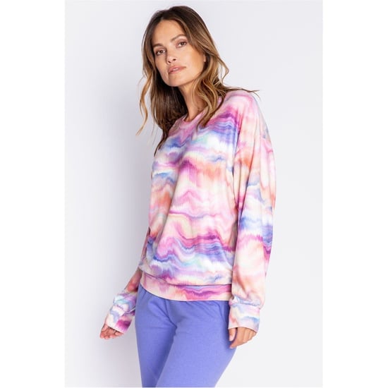 Women's PJ Salvage Salv Tie Die Shirt in Multicolour - Image 3