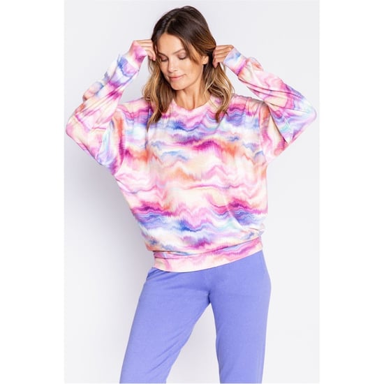 Women's PJ Salvage Salv Tie Die Shirt in Multicolour - Image 4