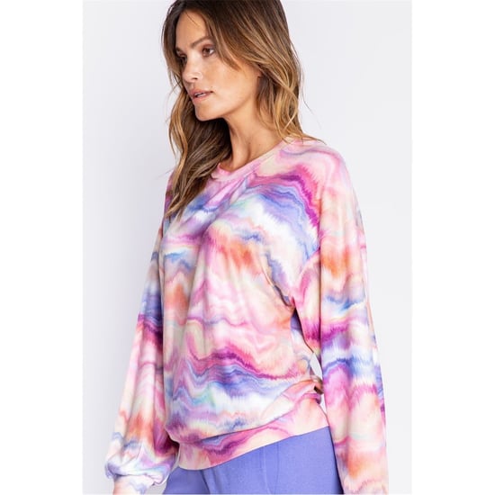 Women's PJ Salvage Salv Tie Die Shirt in Multicolour - Image 5