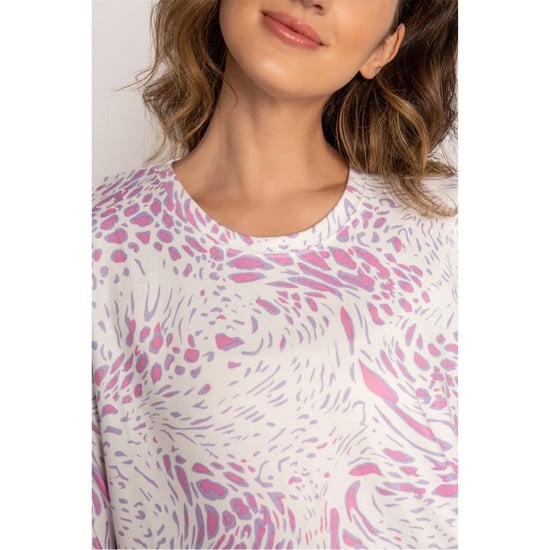 Women's PJ Salvage Salvage Wild Lavender Top. in Off-White - Image 2