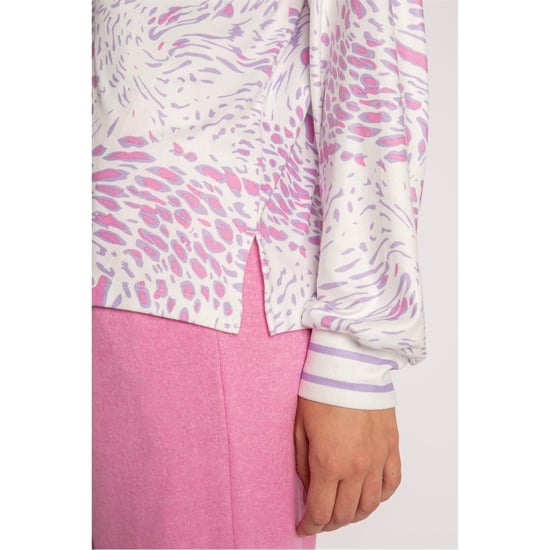 Women's PJ Salvage Salvage Wild Lavender Top. in Off-White - Image 3