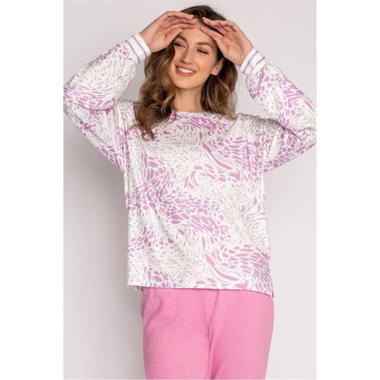 Women's PJ Salvage Salvage Wild Lavender Top. in Off-White - Image 5