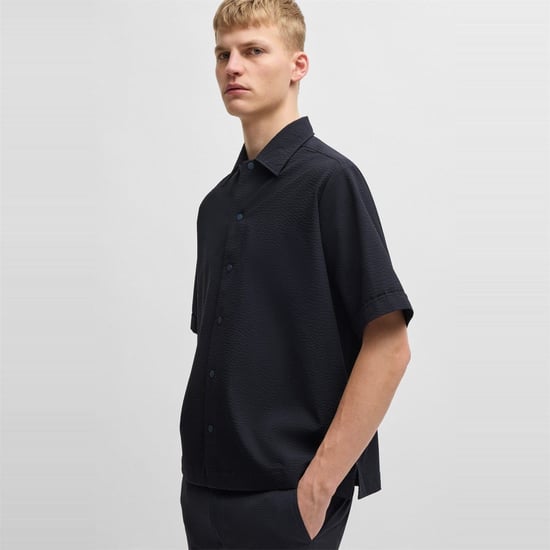 Men's Boss Lapoully M 10267876 01 in Dark Blue 404 - Image 4