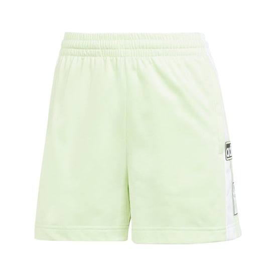 Women's adidas Originals Adibreak Bermuda Shorts with Snap Button in Green - Image 1