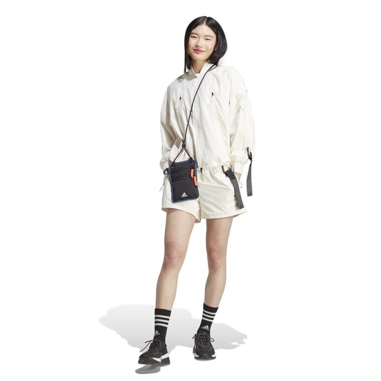 Women's adidas City Escape Shorts in chalk white - Image 4