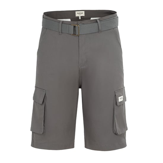 Men's Firetrap Cargo Shorts in Grey - Image 1