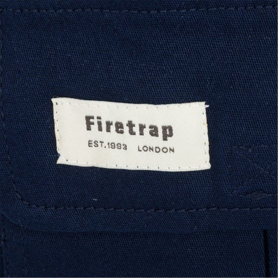 Men's Firetrap Cargo Shorts in Navy - Image 5