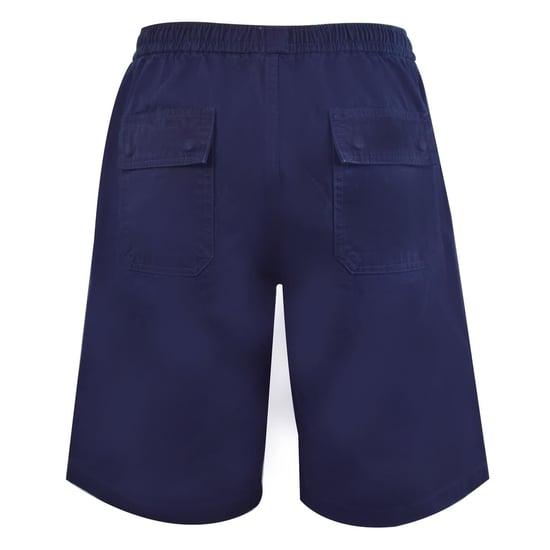 Men's Pretty Green Cargo Shorts with Straight Hem in Navy - Image 2