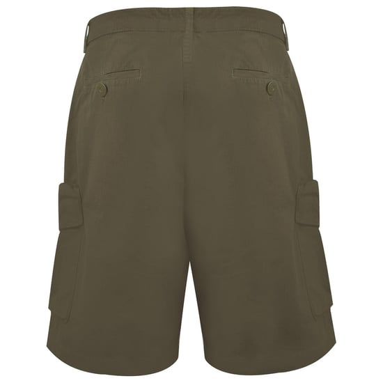 Men's Pretty Green Miles Crgoshrt in Khaki - Image 2