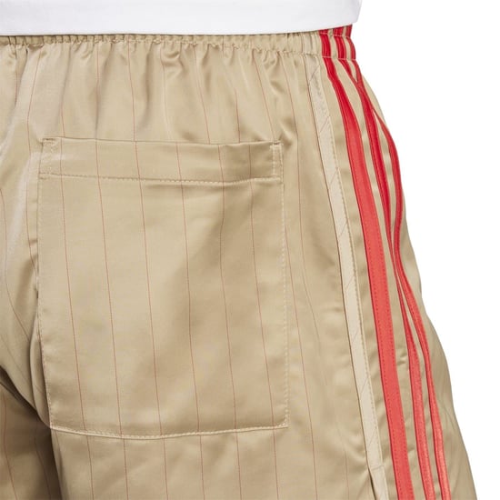 Men's adidas David Beckham Originals 3 Stripes Shorts in Hemp - Image 5