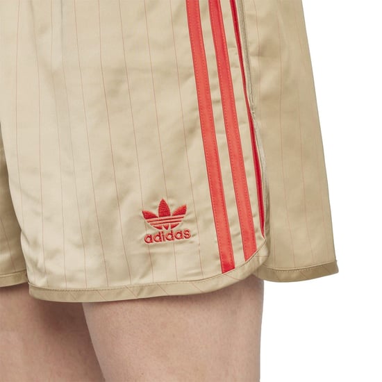 Men's adidas David Beckham Originals 3 Stripes Shorts in Hemp - Image 6