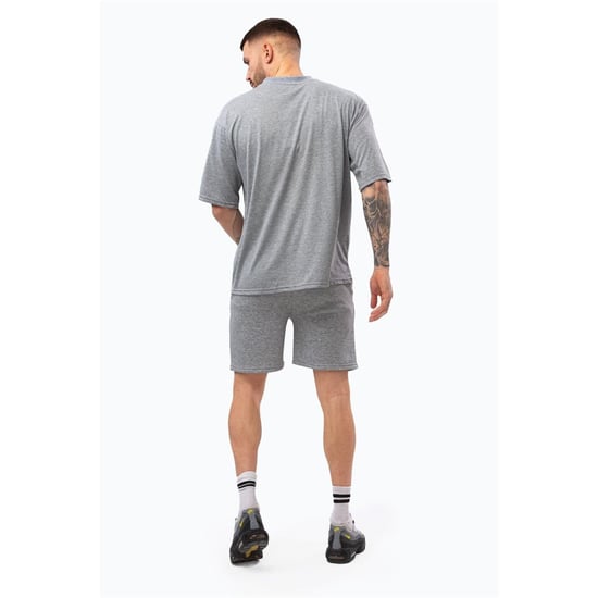 Men's Hype College Lettering Bermuda Shorts in Grey - Image 4