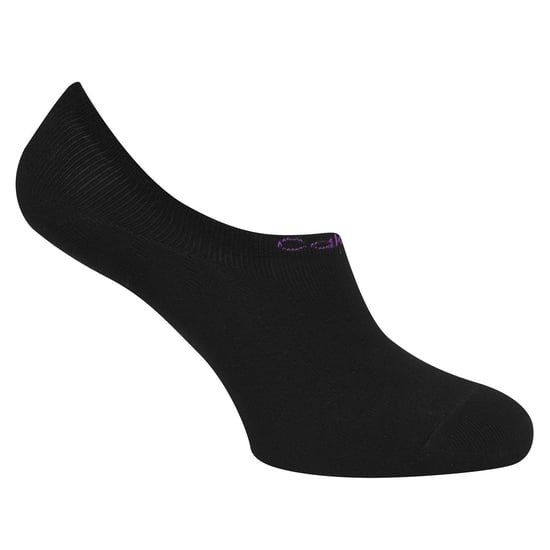 Women's Calvin Klein 6 Pack Socks in Black - Image 5