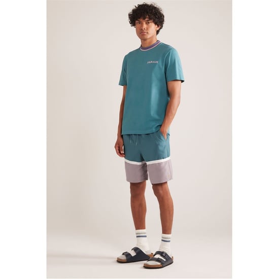 Men's Farah Murphy Regular Fit Swim Short in Ocean - Image 2