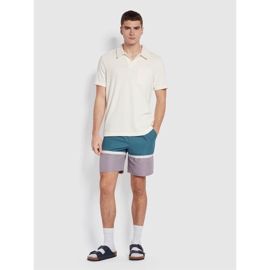 Men's Farah Murphy Regular Fit Swim Short in Ocean - Image 4